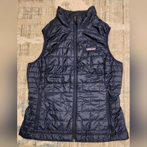 Women Patagonia Nano Vest. Navy. Size Small. EUC